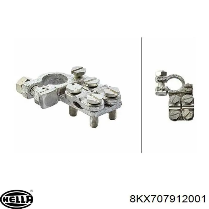 Comprar 8KX707912001 HELLA Terminal de batería