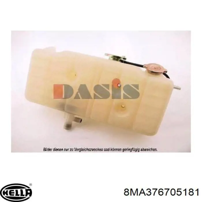 Depósito del radiador Thermotec DBIV005TT