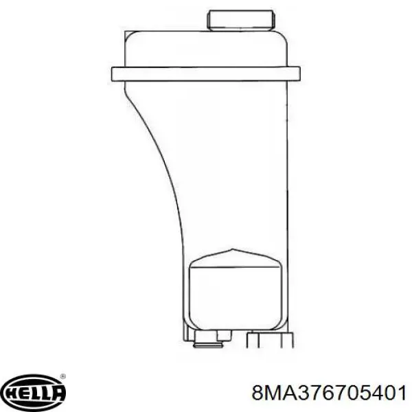 Botella de expansión STC T403983