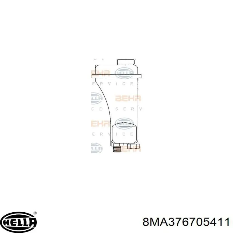 Comprar 8MA376705411 HELLA Deposito expansion