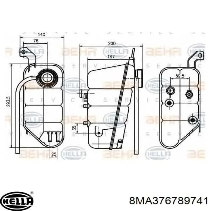 Comprar 9142716 Volvo Deposito expansion