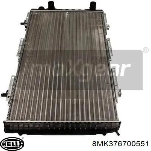 CR 33 000P Mahle Original radiador