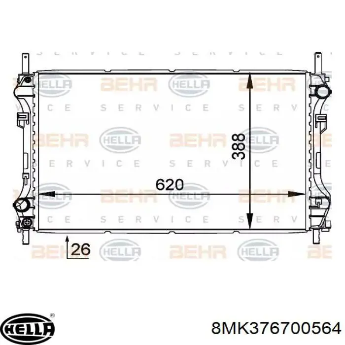 Comprar 71749746 Peugeot/Citroen Radiador de auto