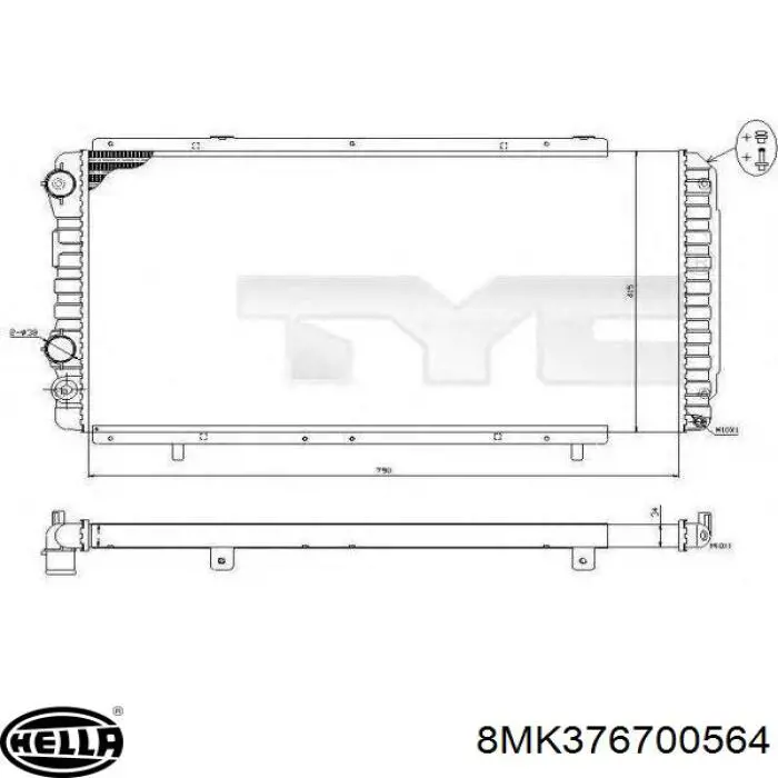 Comprar 730997 VALEO Radiador de auto