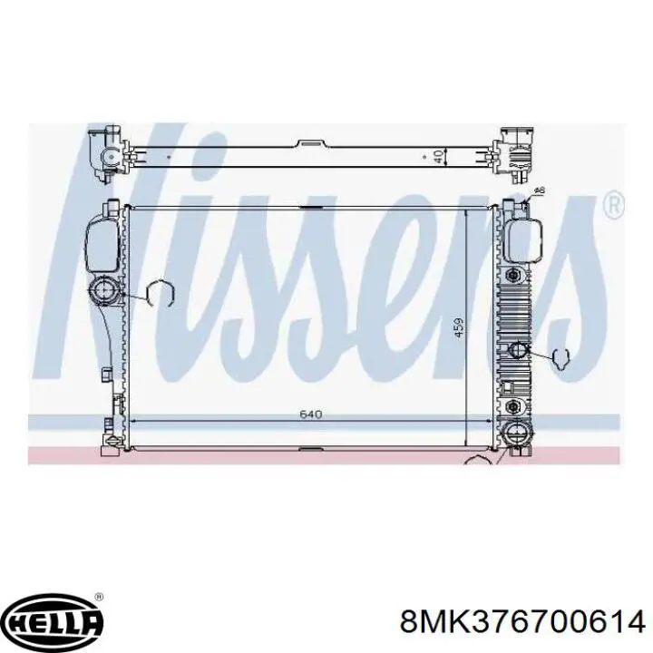 Radiador A2215002303 Mercedes