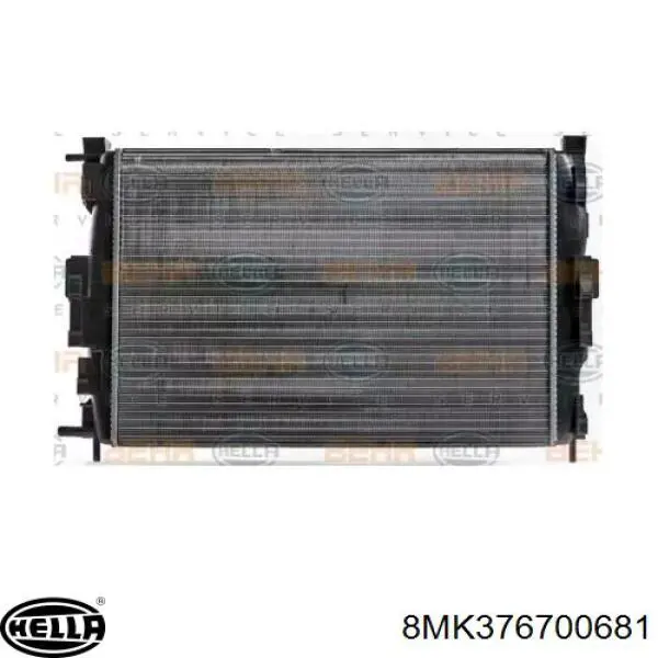 CR 41 000S Knecht-Mahle radiador refrigeración del motor