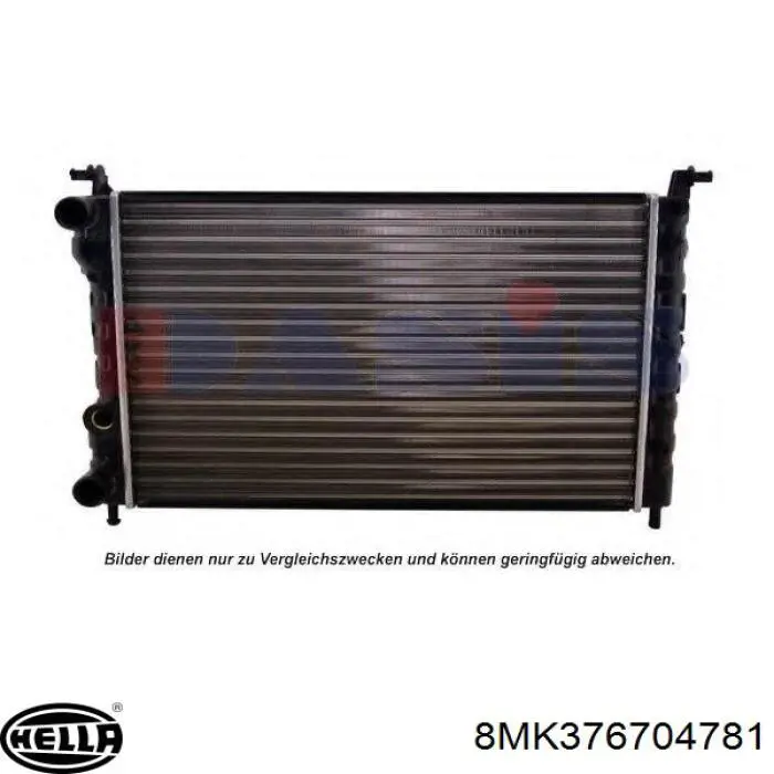 Radiador 58726 NRF
