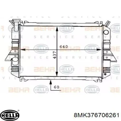 Comprar 21400G9603 Nissan/Infiniti Radiador de auto