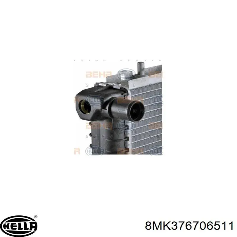 Radiador 7701395102 Renault (RVI)