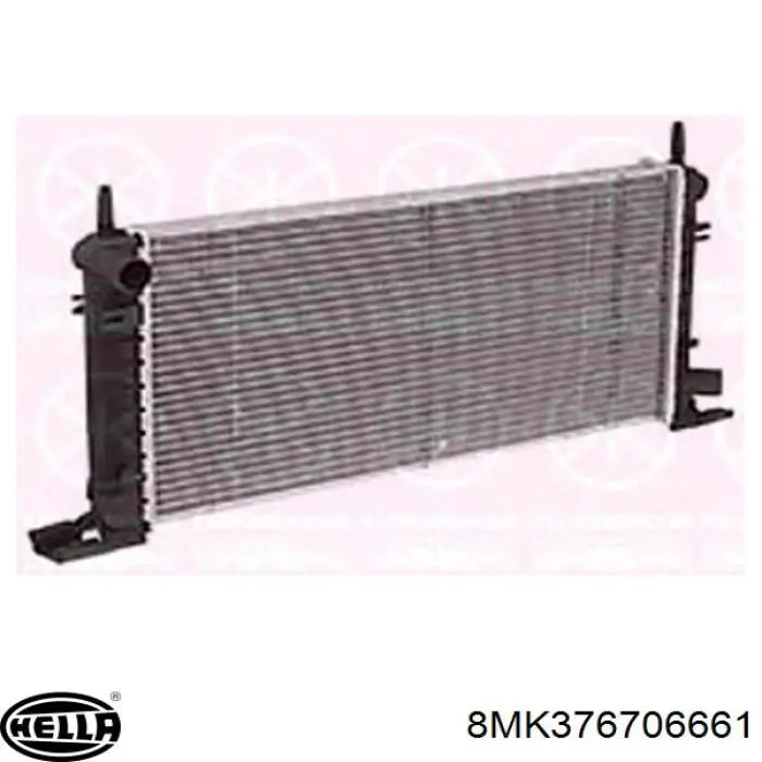 Radiador 62154 Nissens