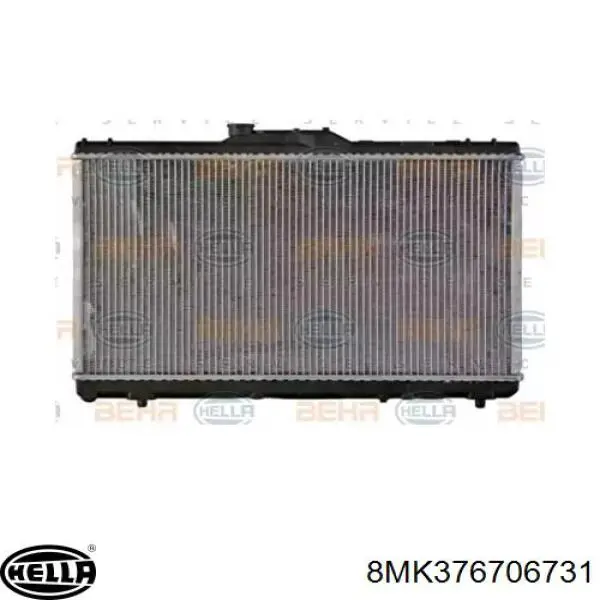 Radiador de água Toyota 1640016680