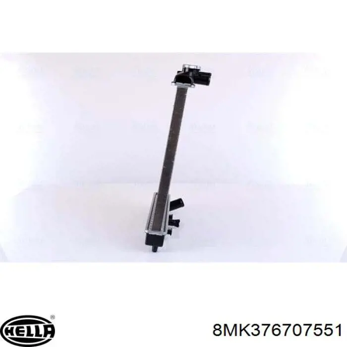 Radiador 8MK376707551 HELLA