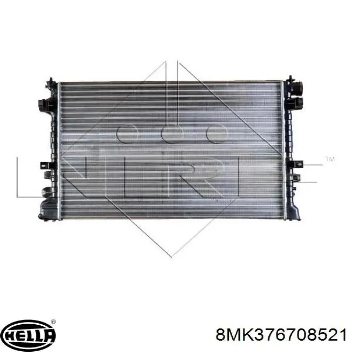 Radiador 731168 VALEO