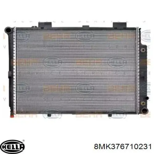 Radiador A2105003003 Mercedes