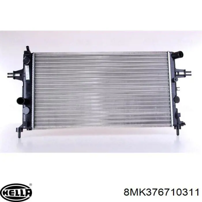 Radiador 90570728 Opel