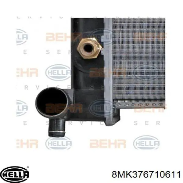 8MK376710611 HELLA Refrigeración del motor