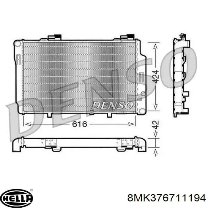 2025003103 Mercedes Refrigeración del motor