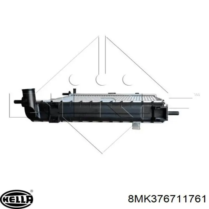 Radiador 731022 VALEO