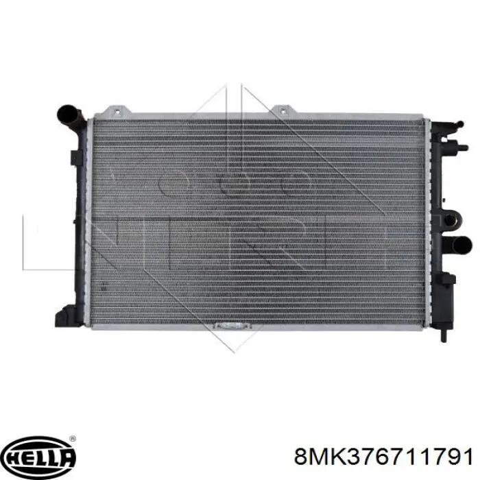 1300104 Market (OEM) radiador