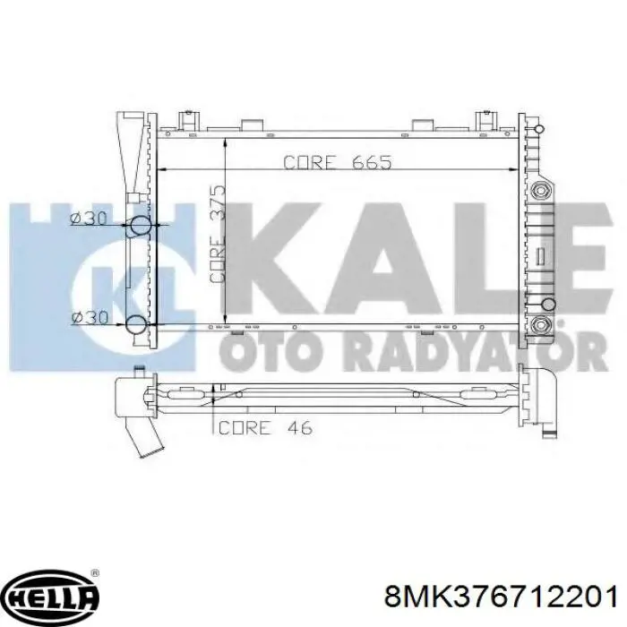 Comprar 1405002103 Mercedes Radiador de auto