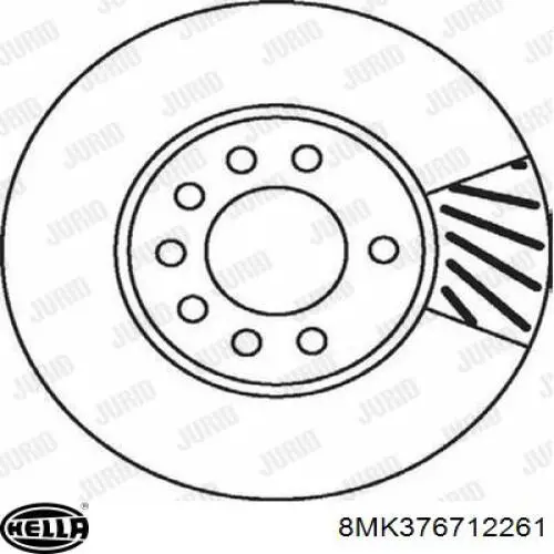 Comprar 8MK376712261 HELLA Radiador de auto