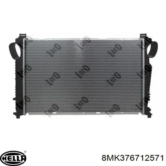 Radiador 8MK376712571 Mercedes