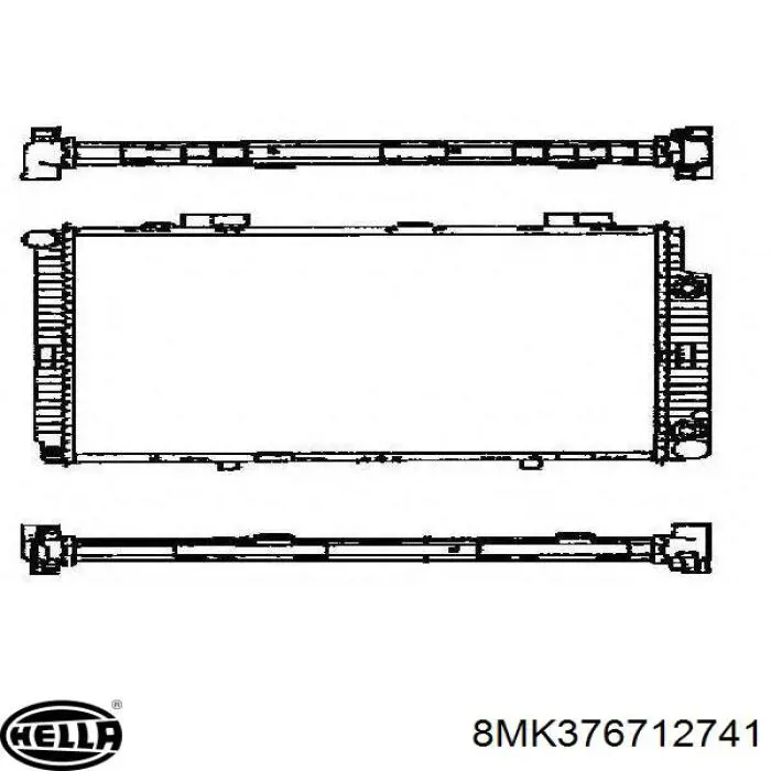 Radiador A2105006203 Mercedes