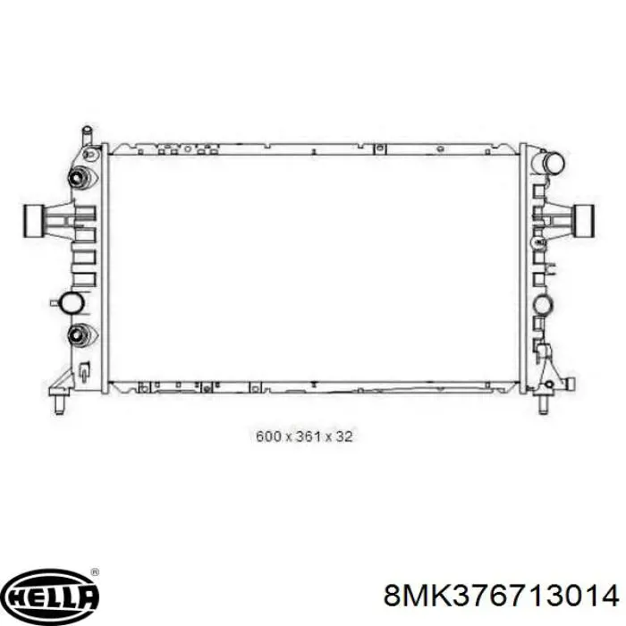 Comprar 09157937GS Opel Radiador de auto