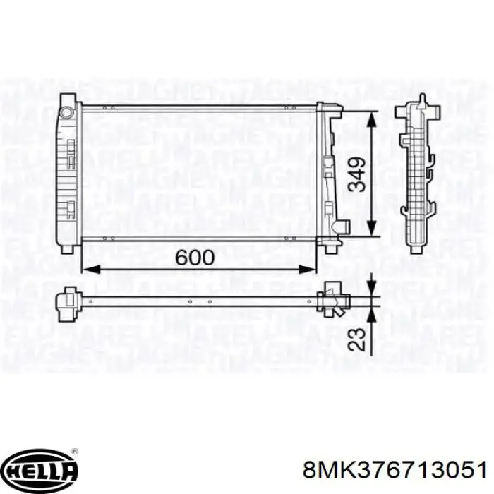 Comprar 1685001502 Mercedes Radiador de auto