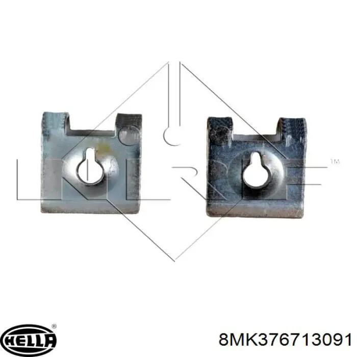 Radiador 8MK376713091 HELLA
