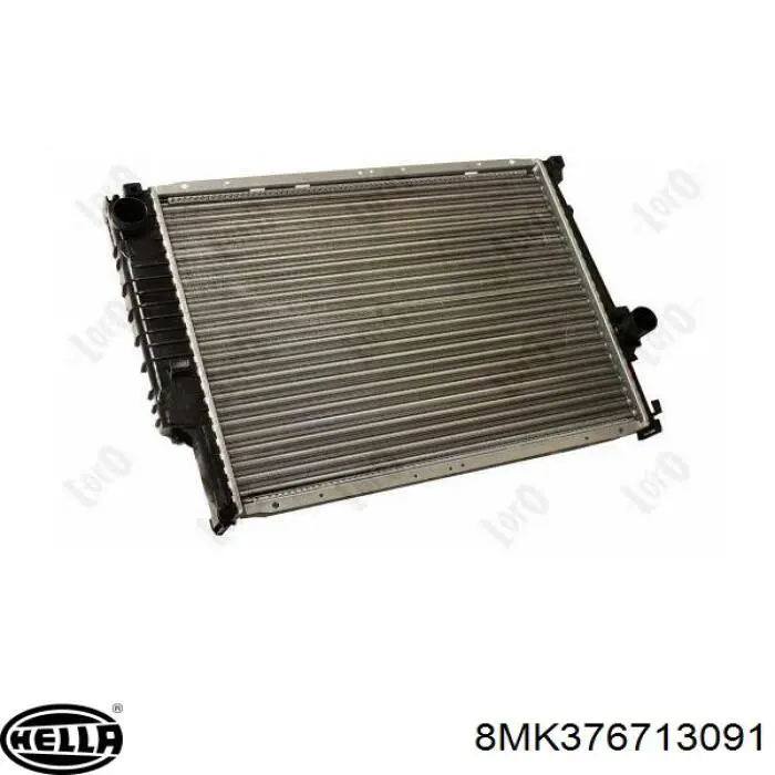 Radiador 8MK376713091 HELLA