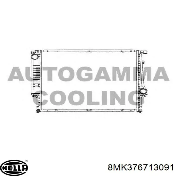 Água radiador HELLA 8MK376713091 precio, desde 89,44 EUR