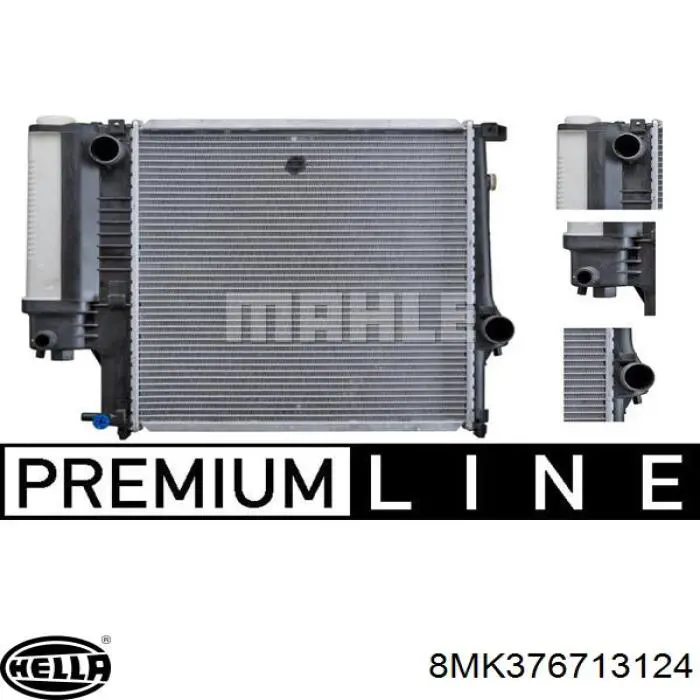 Radiador 1548466 Ford