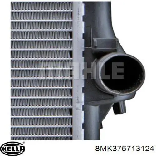 Radiador de água Ford 1548466