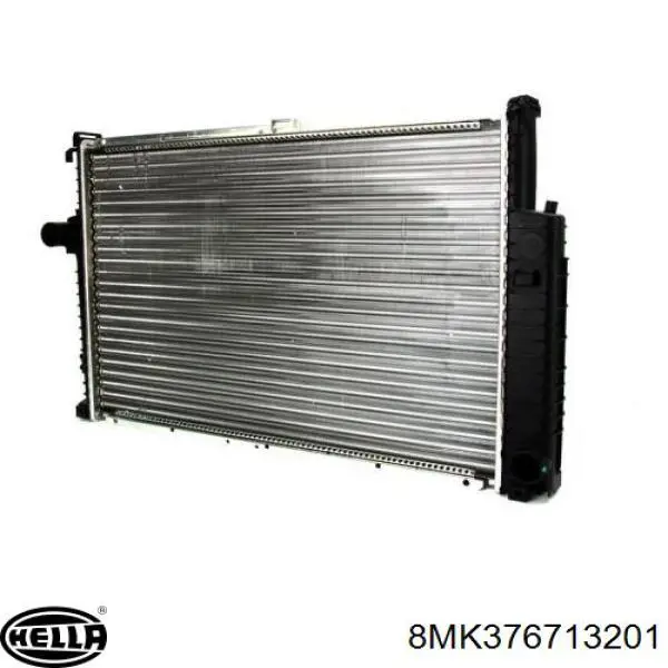 8mk376 713-201 HELLA radiador refrigeración del motor