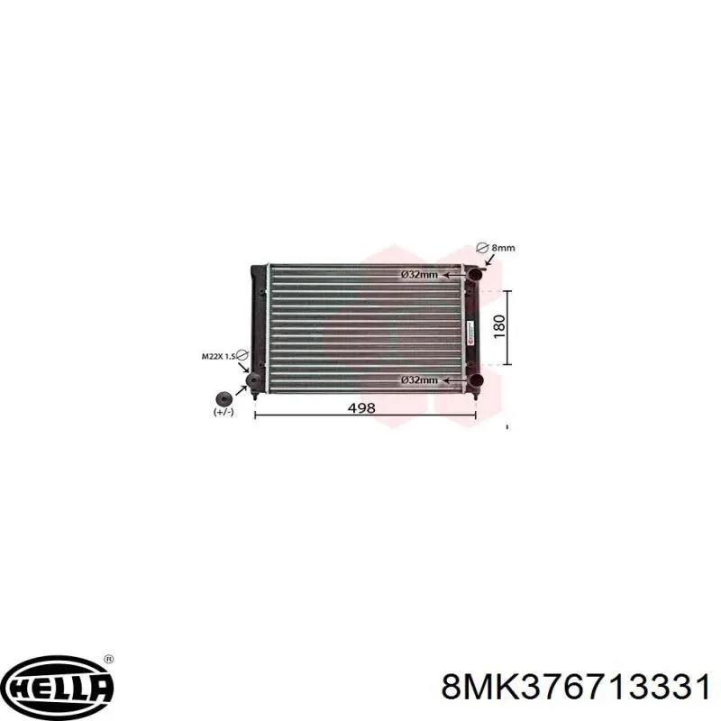 Comprar 191121253M VAG Radiador de auto