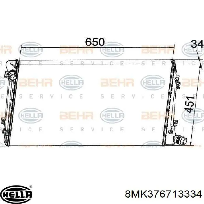Água radiador VAG 191121253M precio, desde 30,29 EUR