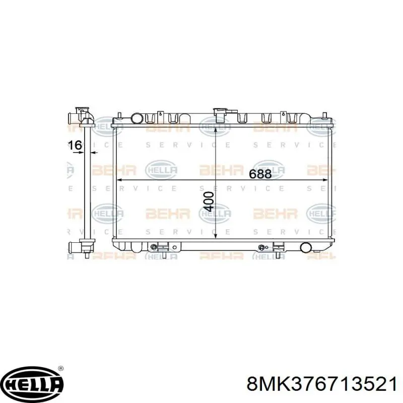 Comprar 61940 Nissens Radiador de auto
