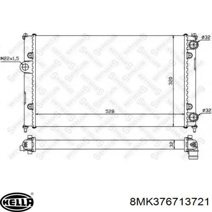 Água radiador VAG 6K0121253S precio, desde 53,72 EUR