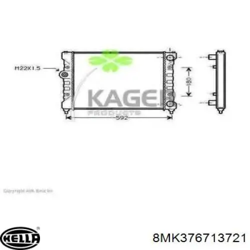 Comprar 6K0121253S VAG Radiador de auto
