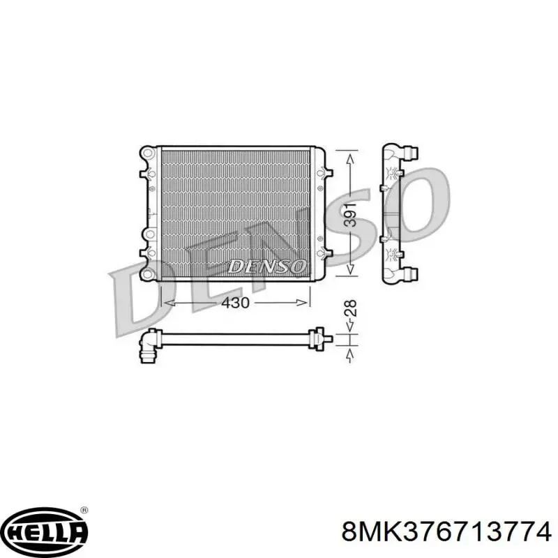 Comprar 0530170013 Depo/Loro/Abakus Radiador de auto