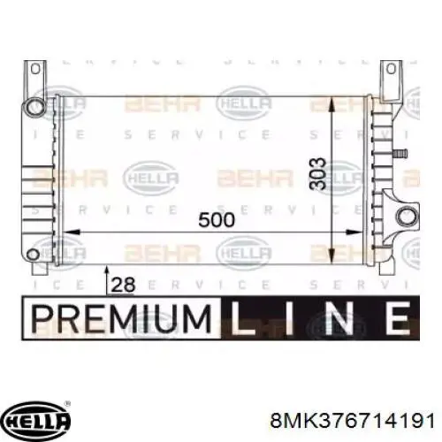 Radiador BM470 Magneti Marelli