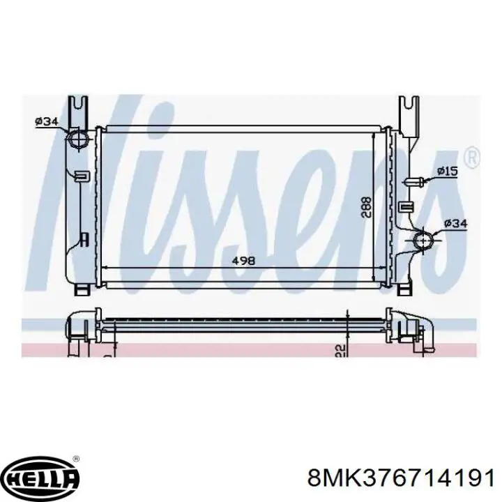 Água radiador Ford 6791562 precio, desde 57,28 EUR