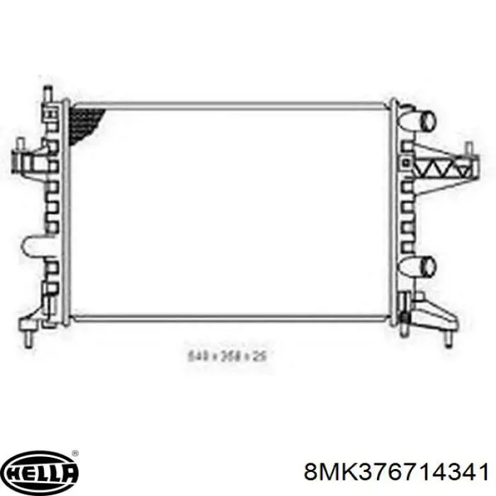 Comprar BM829 Magneti Marelli Radiador de auto