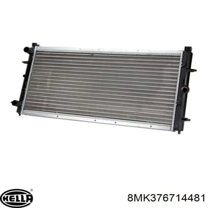 Radiador de água VAG 701121253D