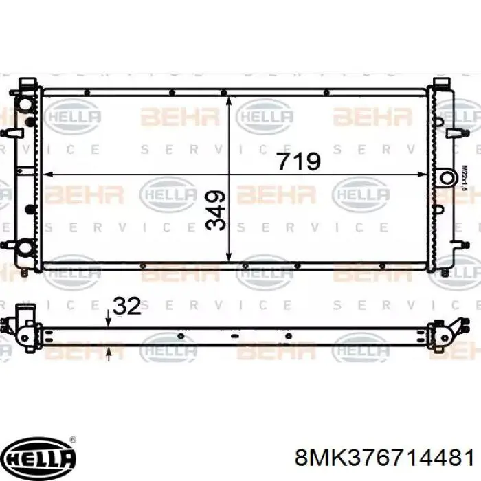 Comprar 0530170068 Depo/Loro/Abakus Radiador de auto