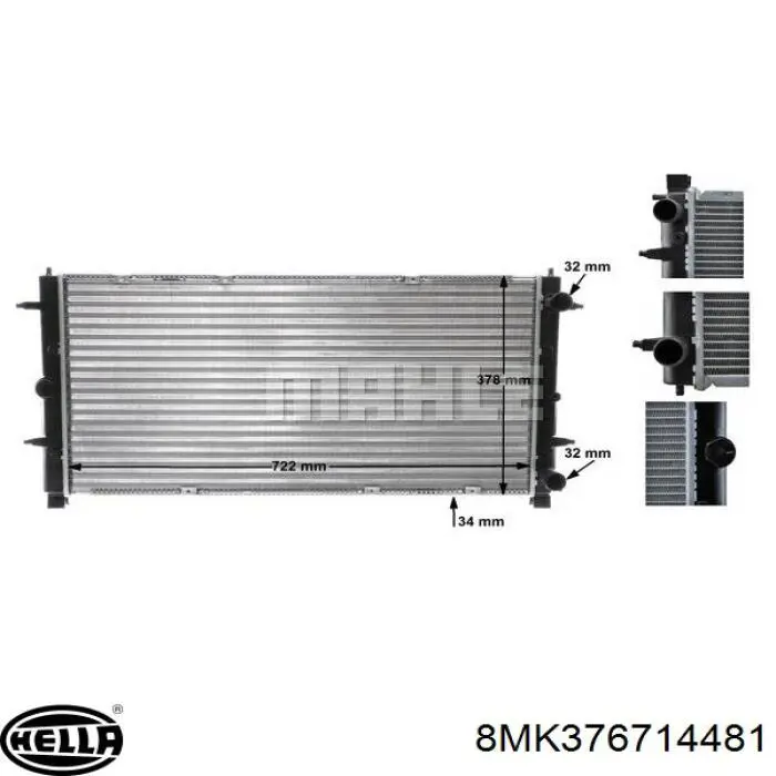 Comprar 65273 Nissens Radiador de auto