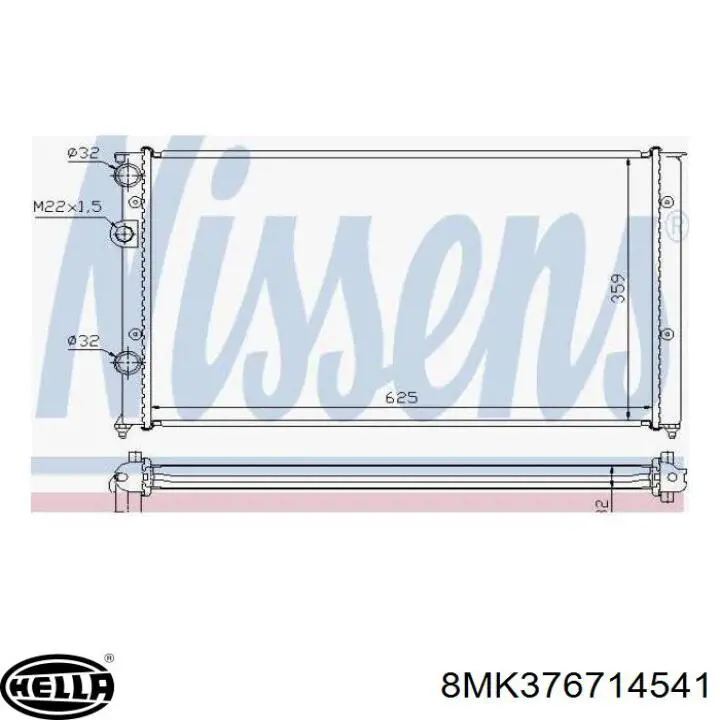 Água radiador VAG 850984P precio, desde 56,82 EUR