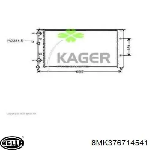 Comprar 850984P VAG Radiador de auto