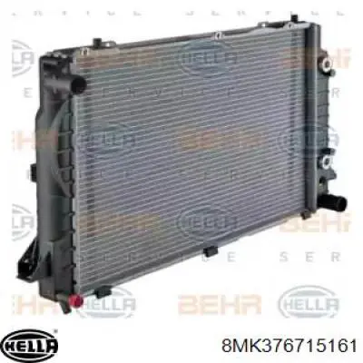 Radiador de água VAG 8A0121251C